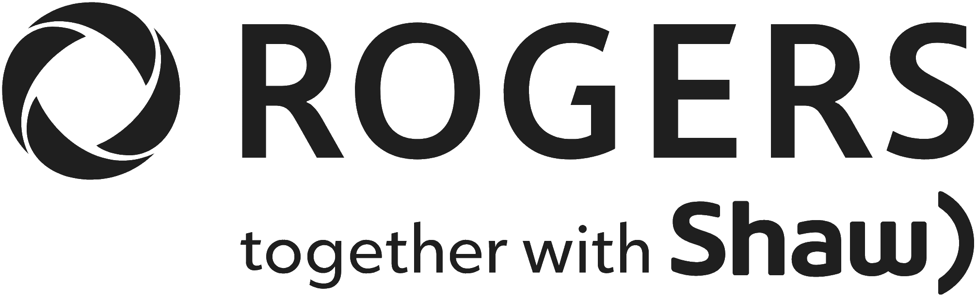 Rogers with Shaw Logo